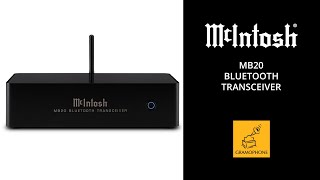 McIntosh MB20 Bluetooth Transceiver [upl. by Janeta422]