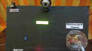 Vehicle Warning System Alcohol and Drowsiness Detection [upl. by Yrahk]