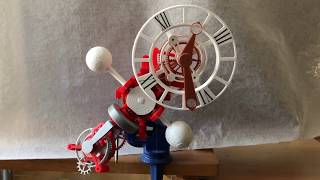 Triaxial Tourbillon Clock [upl. by Inalaehak]