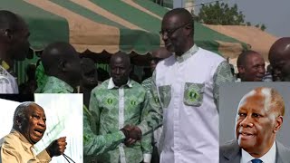 Urgent  Thiam à léquateur du nord Gbagbo reprend contact avec la France laprès Ouattara au RHDP [upl. by Aiouqes]