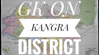 General knowledge of Kangra District for ALL EXAM HPPSC  HPRCY Studies8 [upl. by Kcirej]