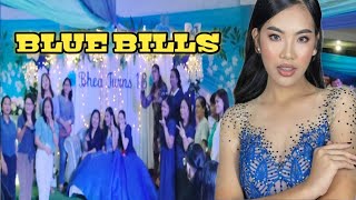 18 BLUE BILLS Bheas 18th Birthday debut birthday [upl. by Ahsitahs767]