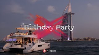 Invitation to Birthday Party Mediacoin in Dubai [upl. by Platt606]