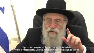 Intervista al Rabbino Capo di Gerusalemme Aryeh Stern [upl. by Haliehs]