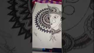 Navratri special art work [upl. by Ynahirb]