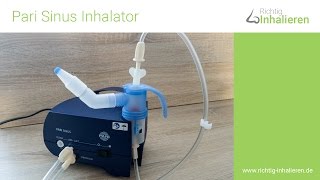 Pari Sinus Inhalator Vorstellung Anwendung und Erklärung [upl. by Ennirac]