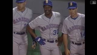 Ken Griffey Sr and Jr make history They hit BACKTOBACK home runs [upl. by Byers]