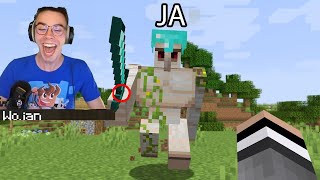 TROLLUJE WOJANA JAKO POTWORY W MINECRAFT [upl. by Baptist]