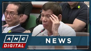 Duterte on De Limas accusations Kung lahat man ito totoo magfile kayo ng kaso  ANC [upl. by Polard]