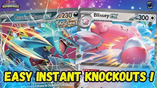 Roaring Moon Blissey EX Combo Is Surprise You How Strong It Is Pokemon TCG Live [upl. by Geirk]