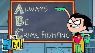 The ABCs of Crimefighting  Teen Titans Go  Cartoon Network [upl. by Eisinger922]