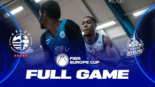 BC KalevCramo v HAKRO Merlins Crailsheim  Full Basketball Game  FIBA Europe Cup 202223 [upl. by Oigroig]