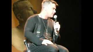 ROBBIE WILLIAMS  The Road To Mandalay  Dublin 14092012 [upl. by Aisats]