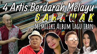 4 Artis Berdarah Melayu Sarawak Memiliki Album Lagu Iban [upl. by Nerro915]