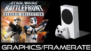 Xbox Series S  Star Wars Battlefront Classic Collection  Graphics test  FPS test [upl. by Pease]