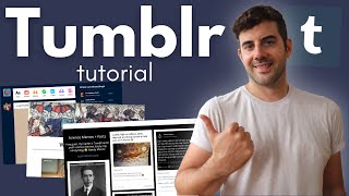 Create a Tumblr Blog  Complete Tutorial [upl. by Reinar]