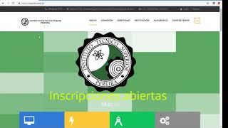 Inscripciones Instituto Tecnico Superior de Pereira [upl. by Aneem]