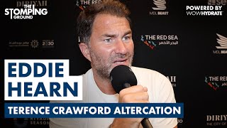 Eddie Hearn HITS BACK at PBC After CaneloBerlanga Snub amp Reacts To Terence Crawford Altercation [upl. by Joan]