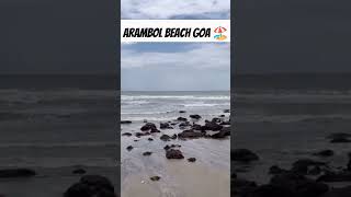 Arambol Beach Goa 🏖️😍goanirvana Goa Beach ⛱️ [upl. by Janeczka338]