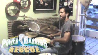 Power Rangers Lightspeed Rescue DrumCover [upl. by Eelirak486]