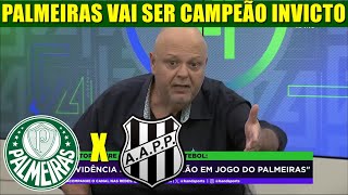 PALMEIRAS VAI SER CAMPEÃO INVICTO PALMEIRAS X PONTE PRETA PAULISTÃO 2024 [upl. by Waylan536]