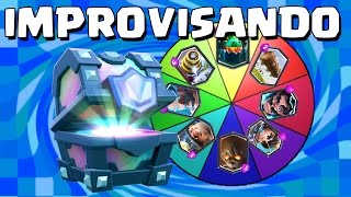 ABRIMOS COFRE LEGENDARIO Y NOS HACEMOS UN MAZO CON LO QUE SALGA  Clash Royale TheAlvaro845 Español [upl. by Koy]