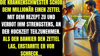 Die Krankenschwester gab dem Millionär einen Zettel und verbot ihm die Hochzeit [upl. by Anabahs745]