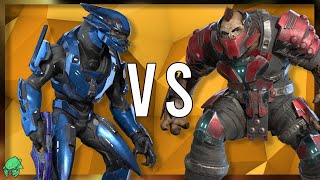 Halo Infinite AI Battle Elites vs Brutes [upl. by Anyzratak]