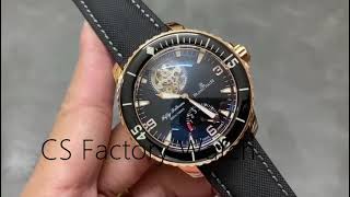 JB Factory Blancpain ourbillon Fifty Fathoms 5025363052A [upl. by Rozele]