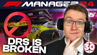 DRS IS OVERPOWERED IN CANADA  F1 Manager 2024 CREATEATEAM EP 30 [upl. by Nosde497]