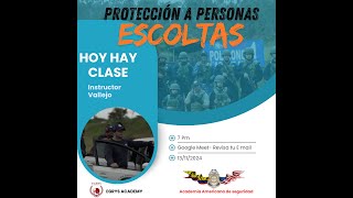 Seminario en Protección a Personas 3ra Sesión de clases [upl. by Debbee]