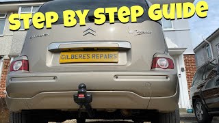 Citroen C3 Picasso Towbar Fitting Instructions [upl. by Augusto481]