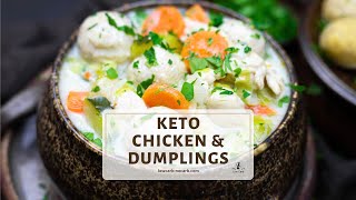 Keto Chicken and Dumplings [upl. by Didi]