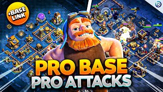 POWERFUL BH10 Base with LINK  TOP Global ATTACKS  Clash of Clans Builder Base 20 [upl. by Etteb]