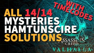 All Hamtunscire Mysteries Assassins Creed Valhalla [upl. by Frendel]