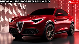 2025 Alfa Romeo MILANO New Model Official Reveal  FRIST LOOK [upl. by Allix]