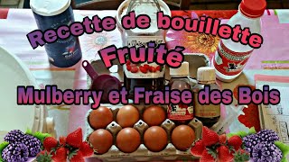 Pêche à la carpe  Recette de bouillette maison fruité Mulberry et Fraise des bois [upl. by Lindbom]