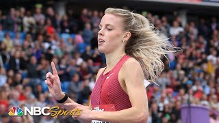 Hodgkinson stays hot with another 800m Diamond League victory  NBC Sports [upl. by Anelrahc]