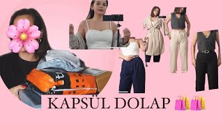 KAPSÜL DOLAP ALIŞVERİŞİ İNDİRİMDEN ALDIKLARIM🛍️👠🩷 [upl. by Annoet]