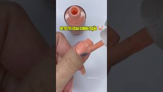 Sinceramente detestei a cor desse esmalte 🤡 manicure esmalte unhas [upl. by Atnahsa]