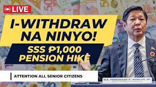 BILIS ICLAIM SA PINAKAMALAPIT NA BANKO SSS ₱1000 PENSION HIKE [upl. by Pesvoh]