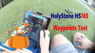 HolyStone HS165 testing Waypoints [upl. by Alisen221]