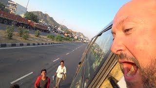 Foreigners Ride A Local Indian Bus [upl. by Aliban11]