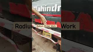 🛺🛺🛺Radium sticker work Dilruba Sticker Modified 🛺🛺🛺 Autorickshaw shorts sticker modifystickers [upl. by Clarance647]