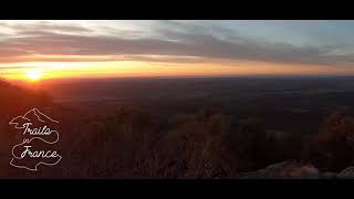 Timelapse Lever de soleil au PicSaintLoup [upl. by Nalyd374]