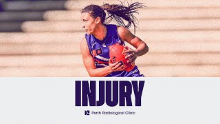 Perth Radiological Clinic Injury Update  AFLW Week 5 [upl. by Leeth]