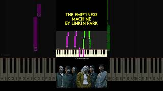 The Emptiness Machine by Linkin Park piano cover  sheet music amp lyrics [upl. by Dranyer]