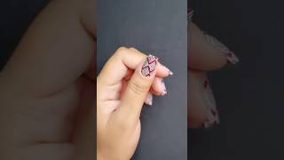 Stamp nail art for beginners  nail art  nail art by rb trending shorts ytshorts [upl. by Phaedra365]