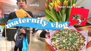 PREGNANCY VLOG Maternity Leave  shopping at Costco lunar new year and nesting for baby [upl. by Nodnorb]