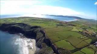 Porth Ceiriad Abersoch Aerial View [upl. by Eirlav877]